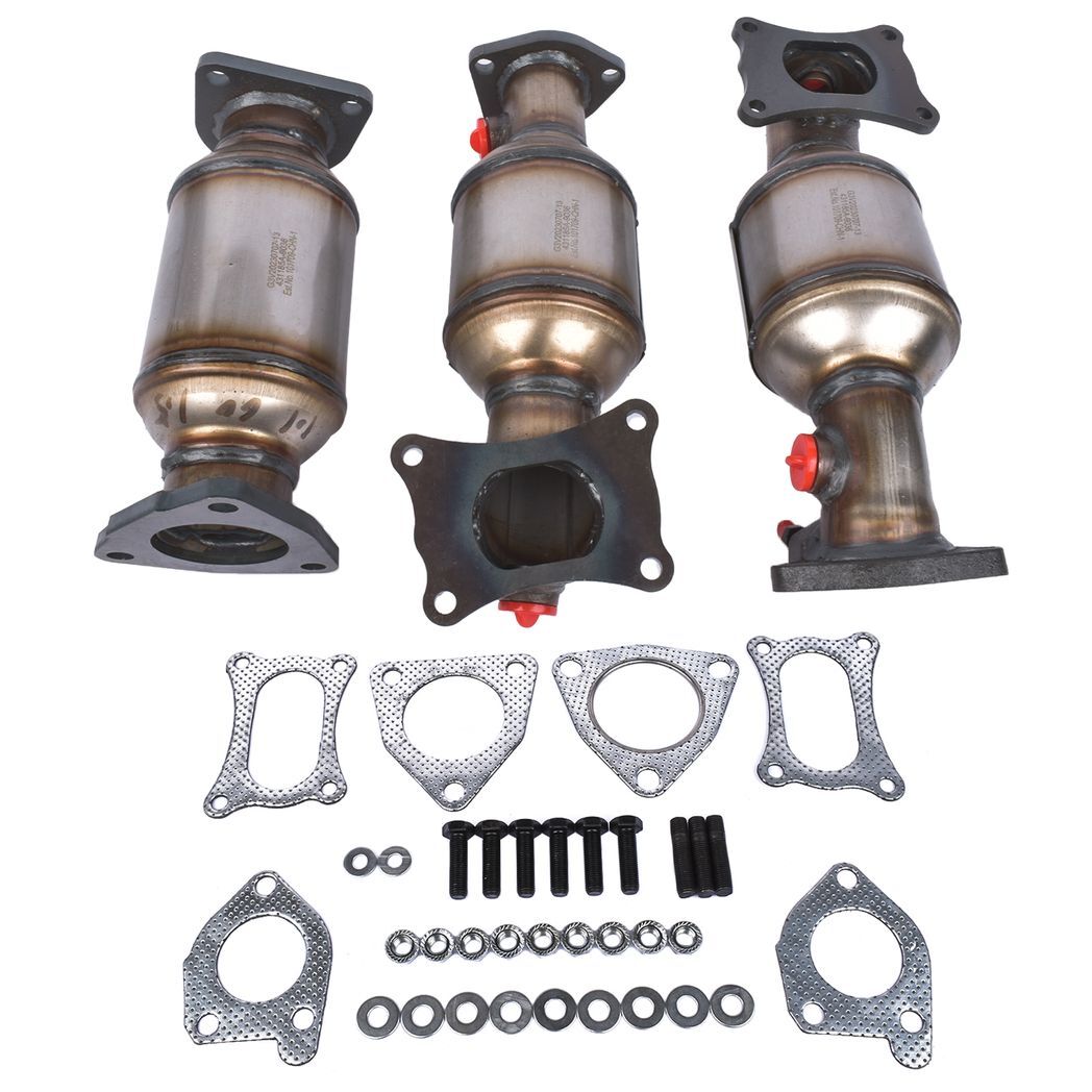 Complete Catalytic Converters for Honda Pilot 3.5L  2009-2015 45131 45132 16447