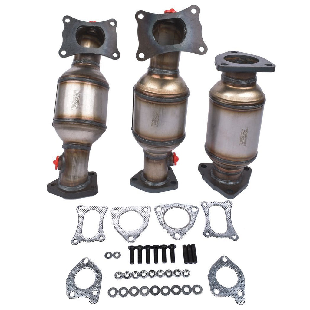 Complete Catalytic Converters for Honda Pilot 3.5L  2009-2015 45131 45132 16447
